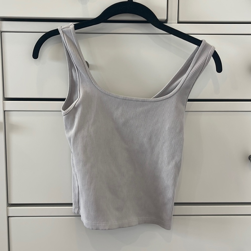 Abercrombie & Fitch White Tank